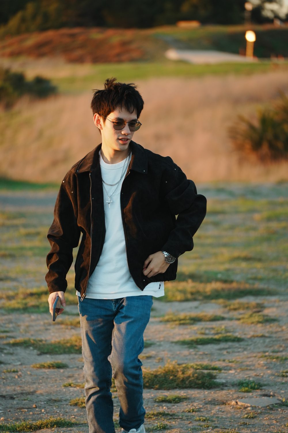 Xiaotong (Denny) Cui outdoors